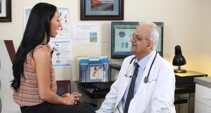 Dr Fariborz Ashtyani with Patient